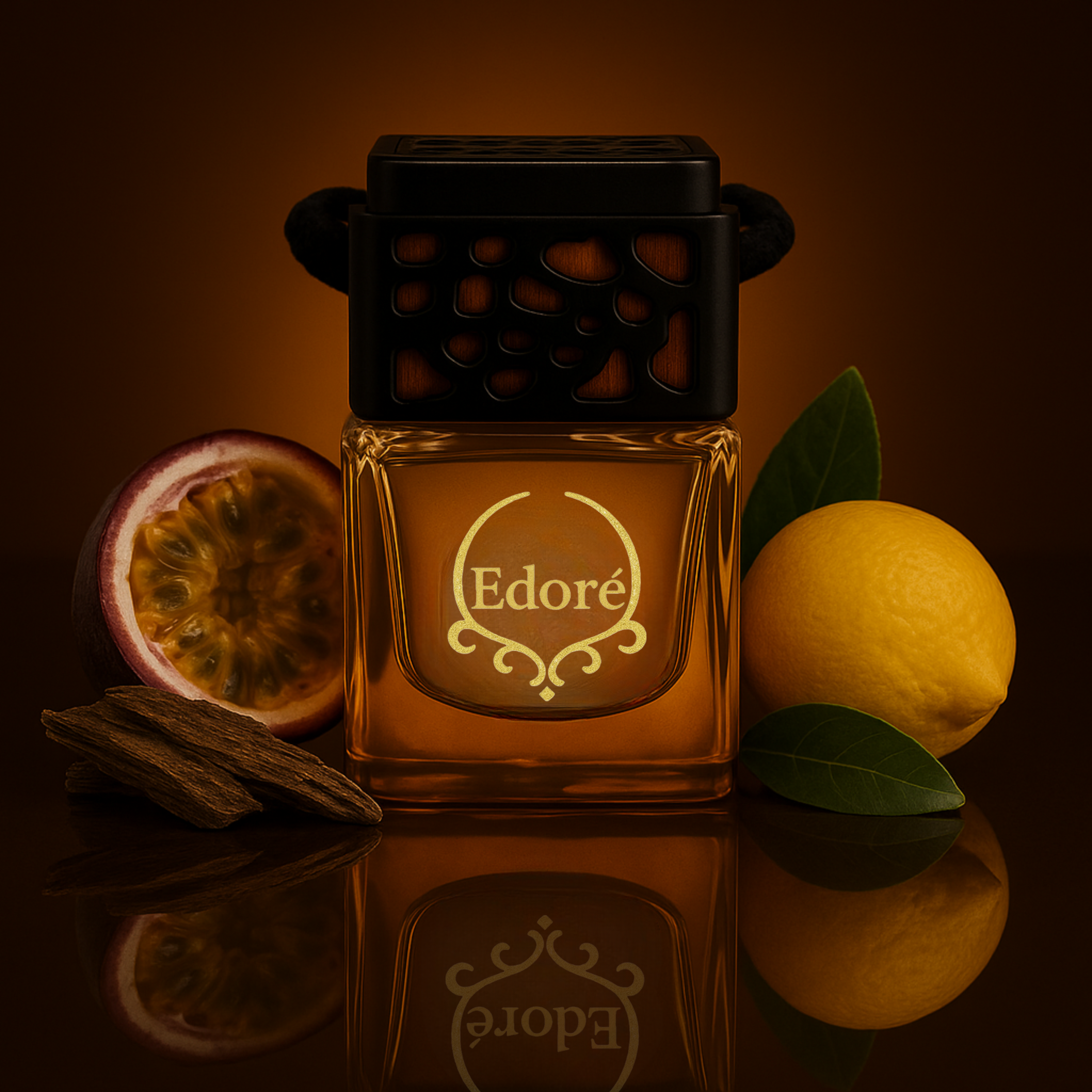 Classic Hanging Car Perfume | Bronze